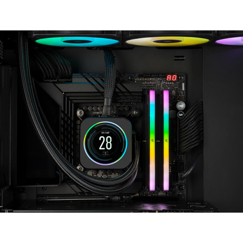 Corsair Vengeance RGB 32Go (2x16Go) DDR5 6000MHz - Mémoire PC Corsair sur grosbill-pro.com - 1