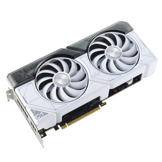 Asus DUAL-RTX4070-O12G-WHITE  - Carte graphique Asus - grosbill-pro.com - 1