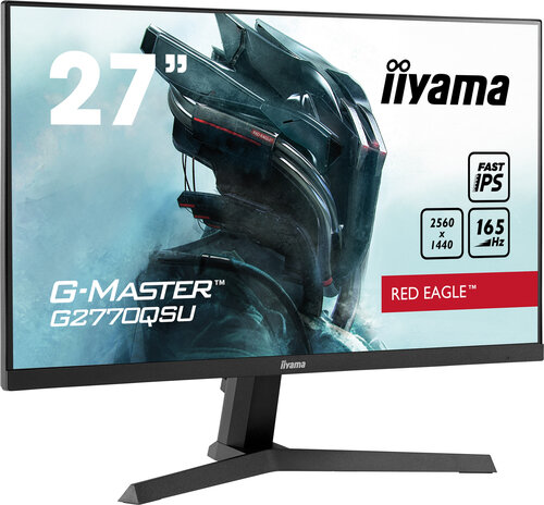 Grosbill Ecran PC Iiyama G2770QSU-B1 27" QHD/165Hz/IPS/0.5ms/FS-Prem Pro