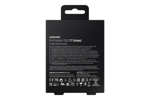 Samsung T7 SHIELD 4To Black (MU-PE4T0S/EU) - Achat / Vente Disque SSD externe sur grosbill-pro.com - 19