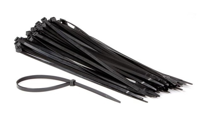 Grosbill Pro Serre cable Noir 2.5mmx200mm - sachet de 100 pcs (811-1571) - Achat / Vente Réseau divers sur grosbill-pro.com - 0