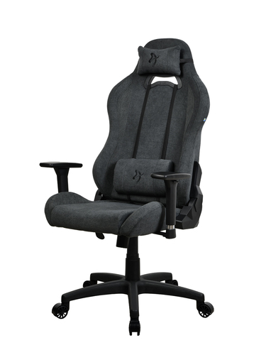 Arozzi Torretta SoftFabric Gris - Siège PC Gamer - grosbill-pro.com - 1