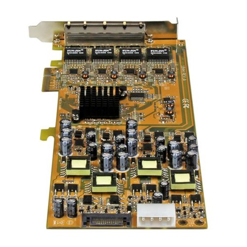  PCI-E - 4 ports Gigabit PoE - ST4000PEXPSE  - Achat / Vente sur grosbill-pro.com - 1