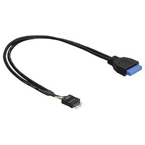 Câble Interne Adaptateur USB 2.0 vers 3.0 Carte Mère Genre: Mâle / Femelle