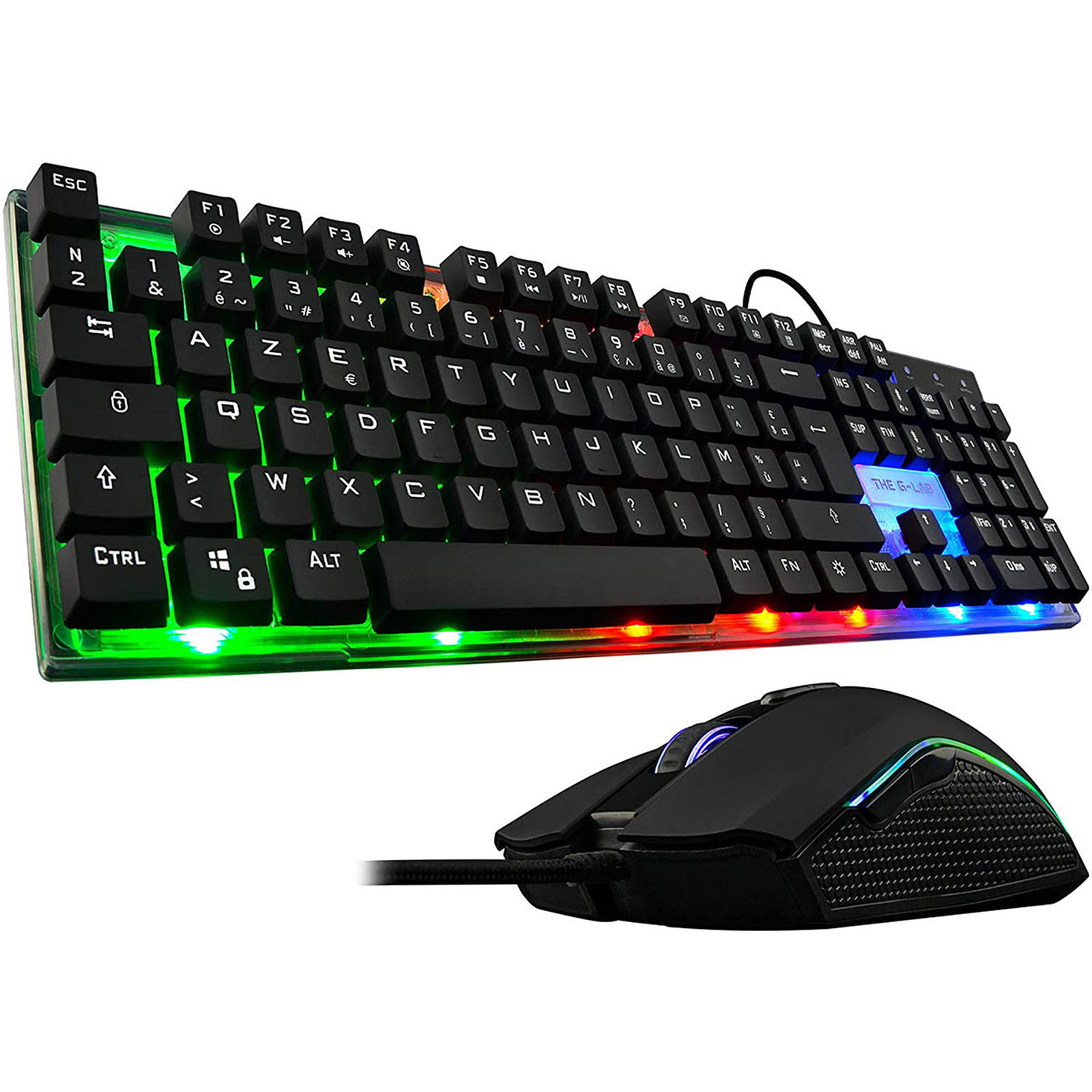 The G-LAB Gaming Combo ZINC - Pack Clavier/Souris - grosbill-pro.com - 0