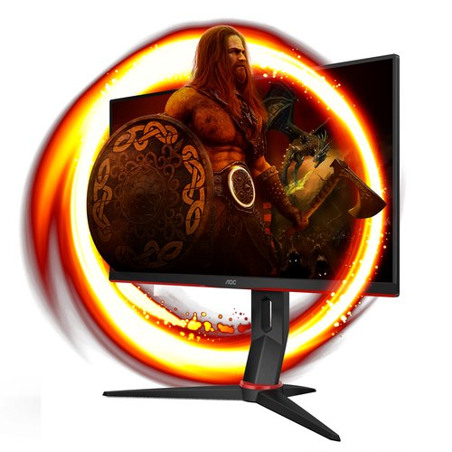 AOC 24"  Q24G2A/BK - Ecran PC AOC - grosbill-pro.com - 1