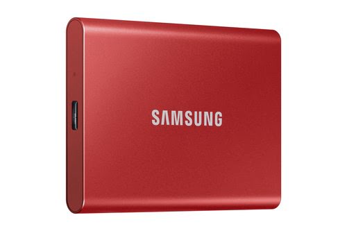 Samsung T7 2TB RED - Achat / Vente sur grosbill-pro.com - 1