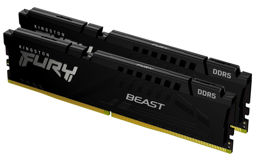 Kingston Fury Beast 32Go (2x16Go) DDR5 6800MHz - Mémoire PC Kingston sur grosbill-pro.com - 0