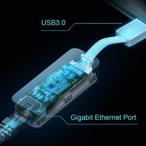 USB 3.0 to Gigabit Ethernet Adapter - Achat / Vente sur grosbill-pro.com - 3