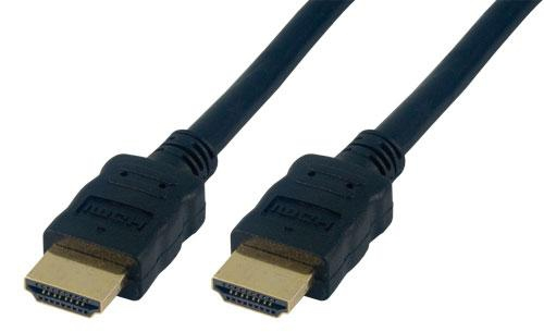 Câble HDMI 2.0 Highspeed + Ethernet mâle/mâle - 2m