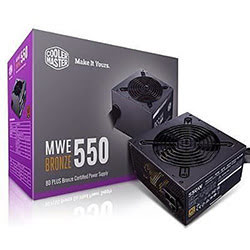 Grosbill Alimentation Cooler Master ATX 550W 80+ Bronze - MWE V2 - MPE-5501-ACABW-BEU