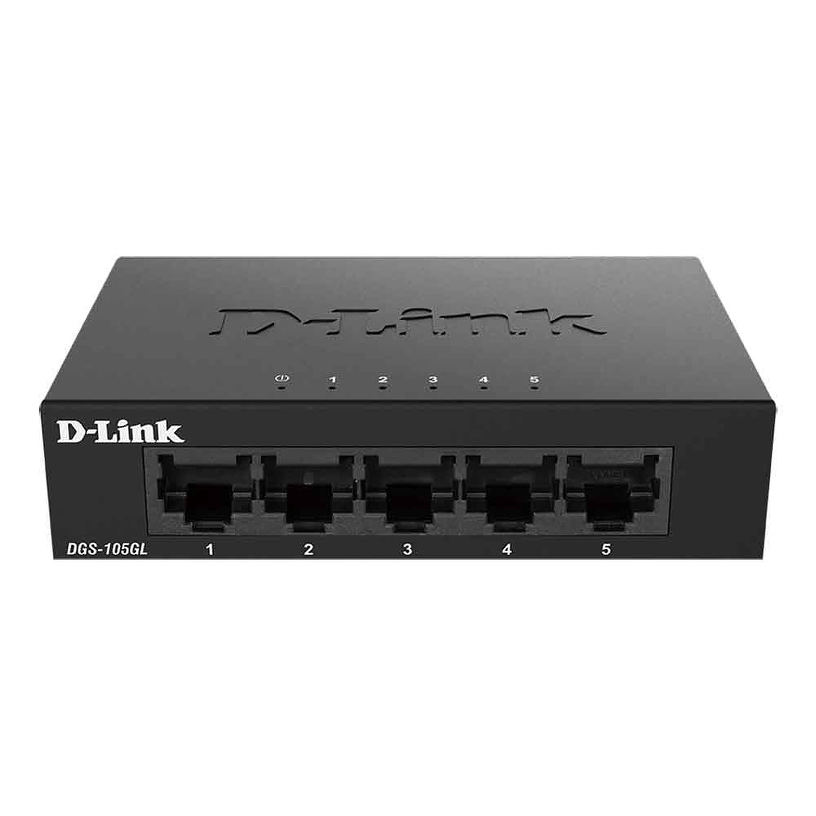 Switch D-Link 5 ports 10/100/1000 boitier métal - DGS-105GL - 0