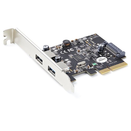 Grosbill Commutateur et splitter StarTech 2 Port USB PCIe Card 10Gbps/port - USB-A