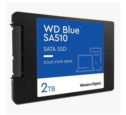 Grosbill Disque SSD WD WD SSD Blue SA510 2TB 2.5 SATA Gen3