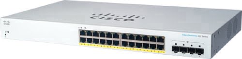 CBS220 SMART 24-PORT GE POE - Achat / Vente sur grosbill-pro.com - 0