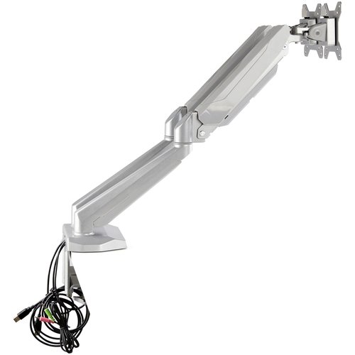 Desk Mount Dual Monitor Arm w/USB/Audio - Achat / Vente sur grosbill-pro.com - 5