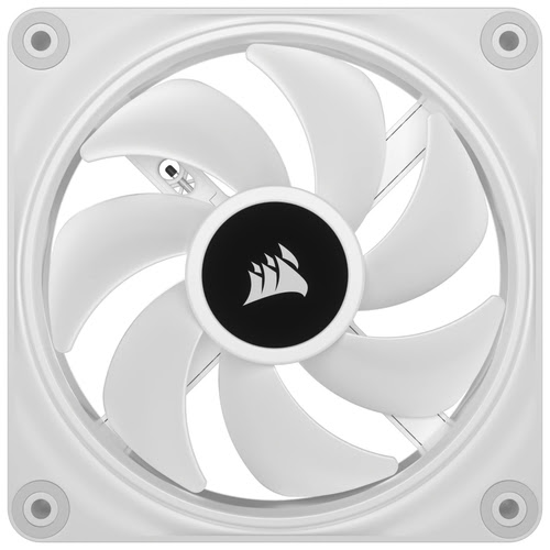 Corsair iCUE LINK QX120 RGB 120mm PWM Expansion Kit Blanc - Ventilateur boîtier - 1