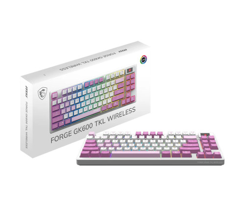 FORGE GK600 TKL - Sans Fil - Violet