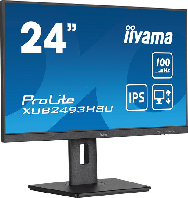 Iiyama 24"  XUB2494HSU-B6 - Ecran PC Iiyama - grosbill-pro.com - 1