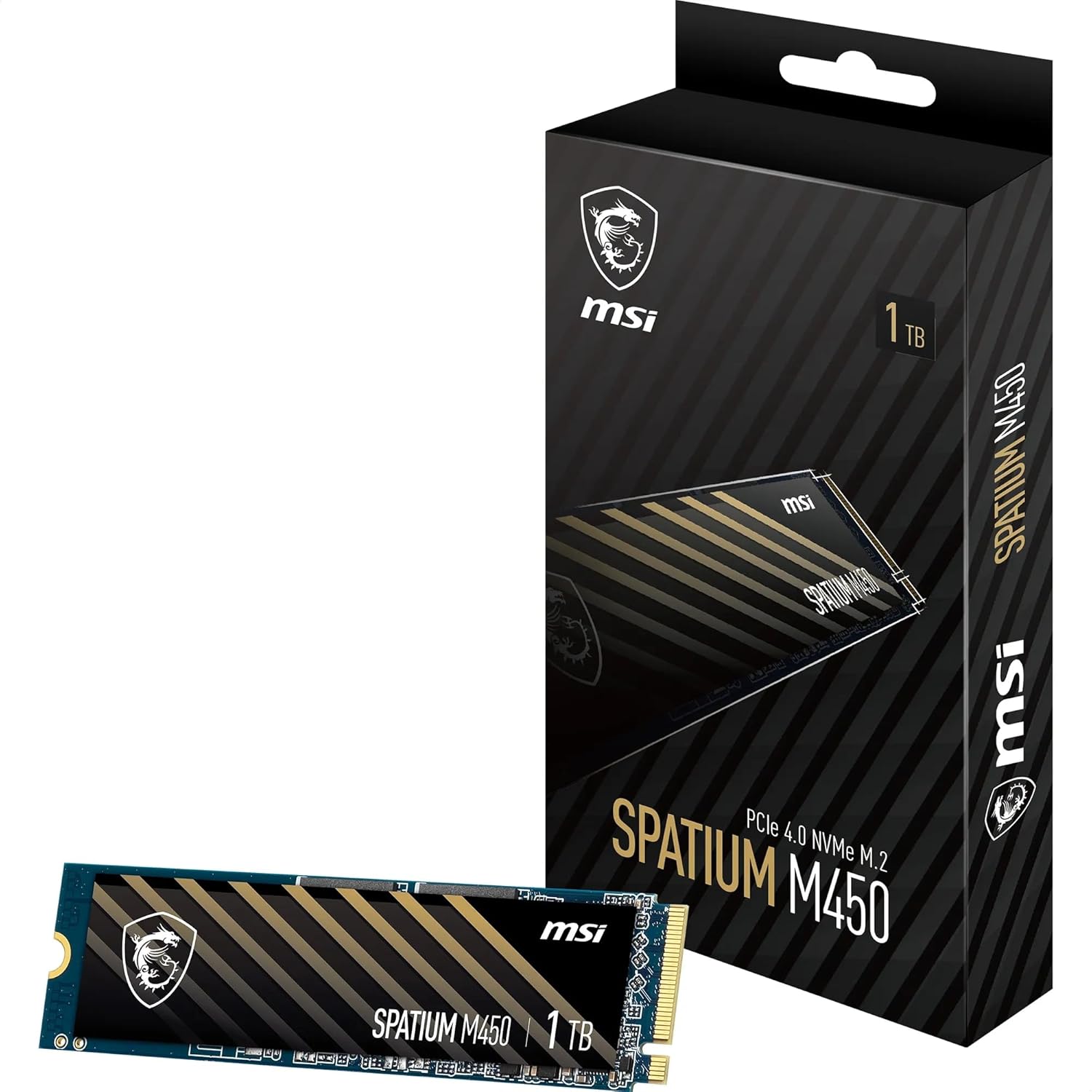 1 To NVMe Gen4 M.2 - MSI SPATIUM M450 BULK 