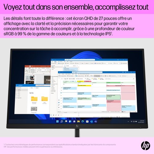 27IN QHD 2560X1440 16:9 5MS - Achat / Vente sur grosbill-pro.com - 7