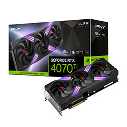 Grosbill Carte graphique PNY GeForce RTX 4070 Ti 12GB XLR8 Gaming VERTO Edition