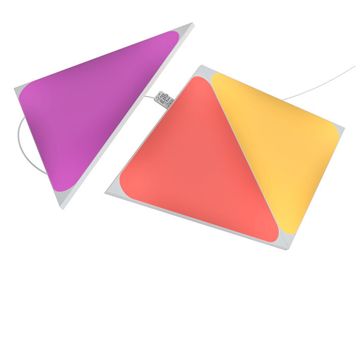 Nanoleaf Shapes Triangles Pack Expansion - 3 pièces (NL47-0001TW-3PK) - Achat / Vente Objet connecté / Domotique sur grosbill-pro.com - 0