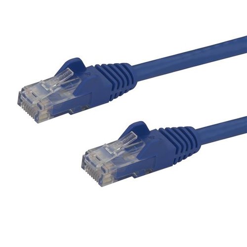 Grosbill Connectique TV/Hifi/Video StarTech Cable ? Blue CAT6 Patch Cord 1.5 m