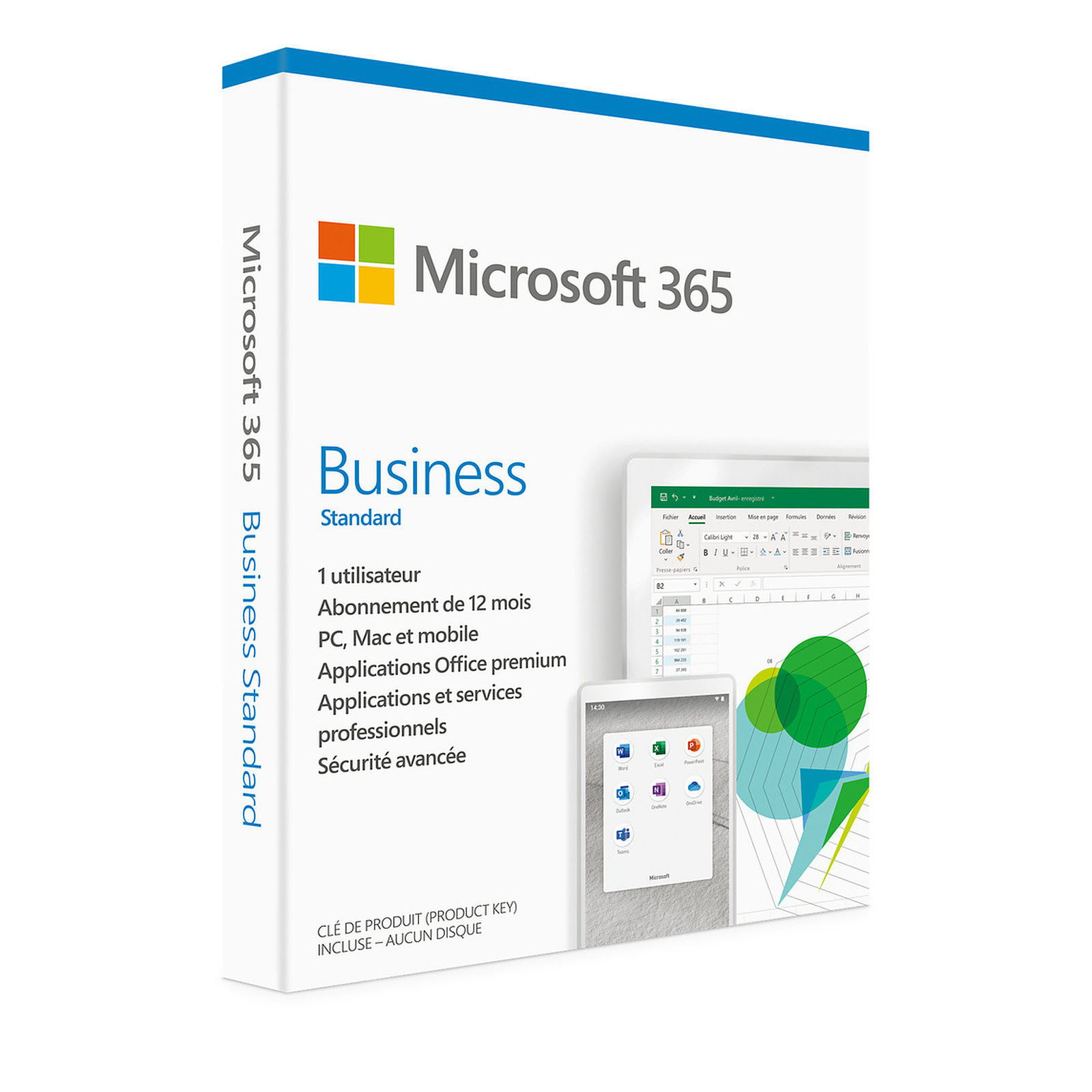 Microsoft Microsoft 365 Business Standard - ESD 1an - Logiciel suite bureautique - 0