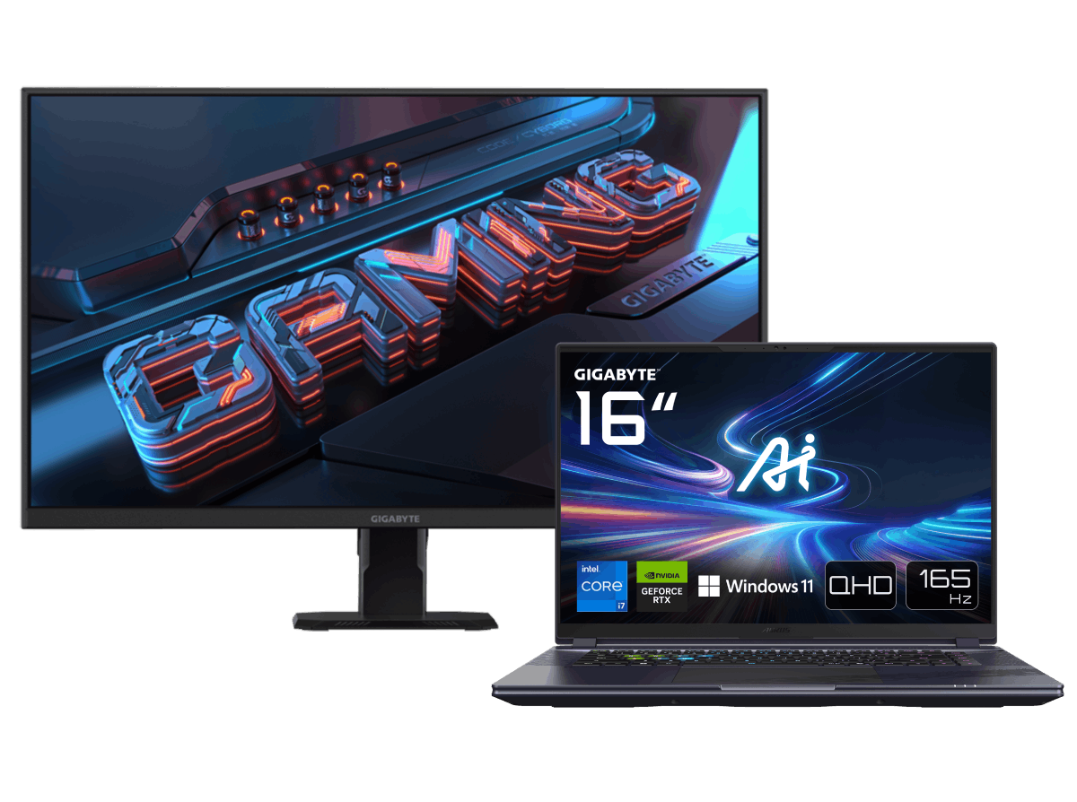 16"QHD/i7-13650HX/4060/16/1T/11 + 27" QHD 180 IPS