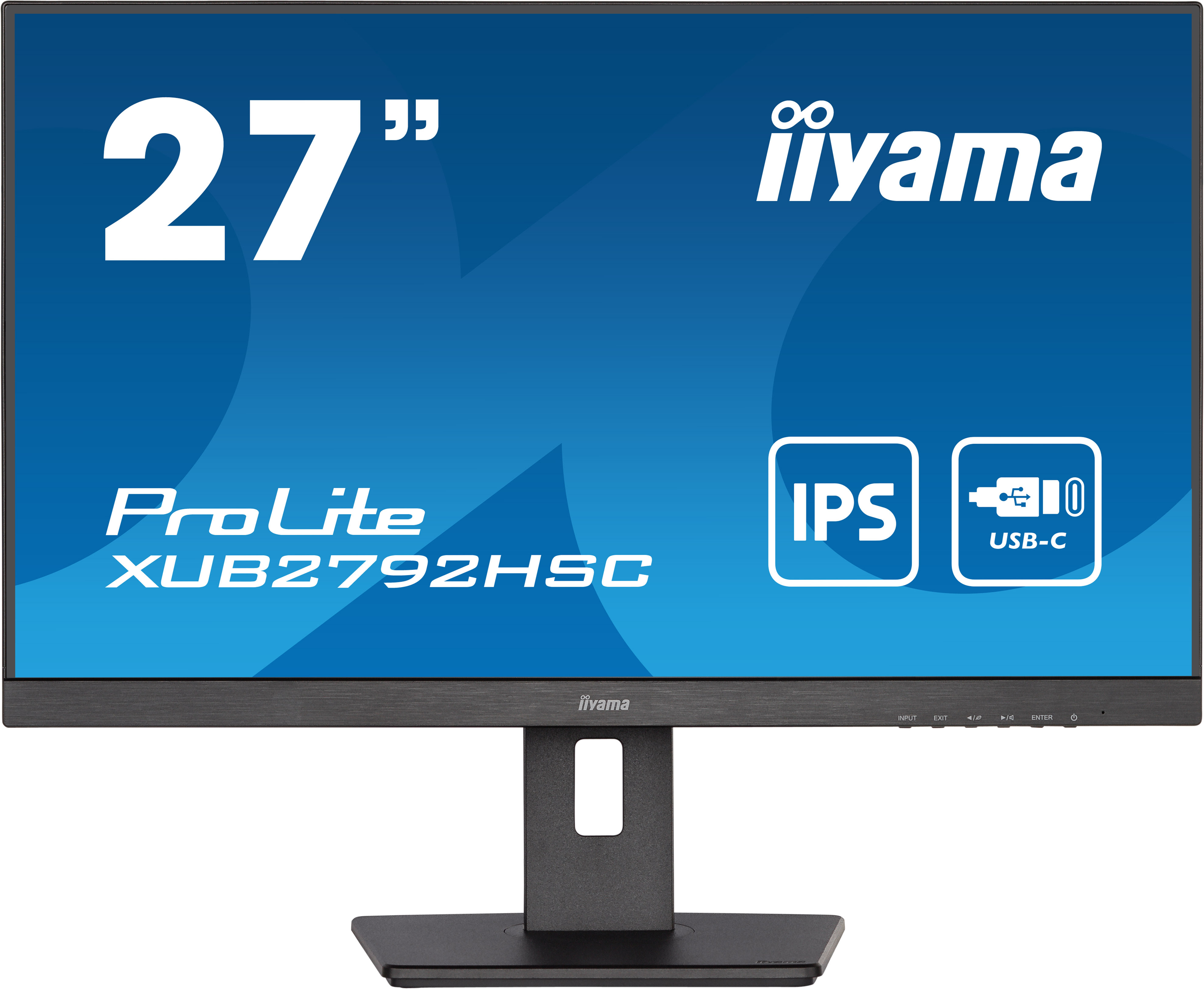 Grosbill Ecran PC Iiyama XUB2792HSC-B5 27" FHD/75Hz/IPS/4ms/USB-C/DP/HDMI
