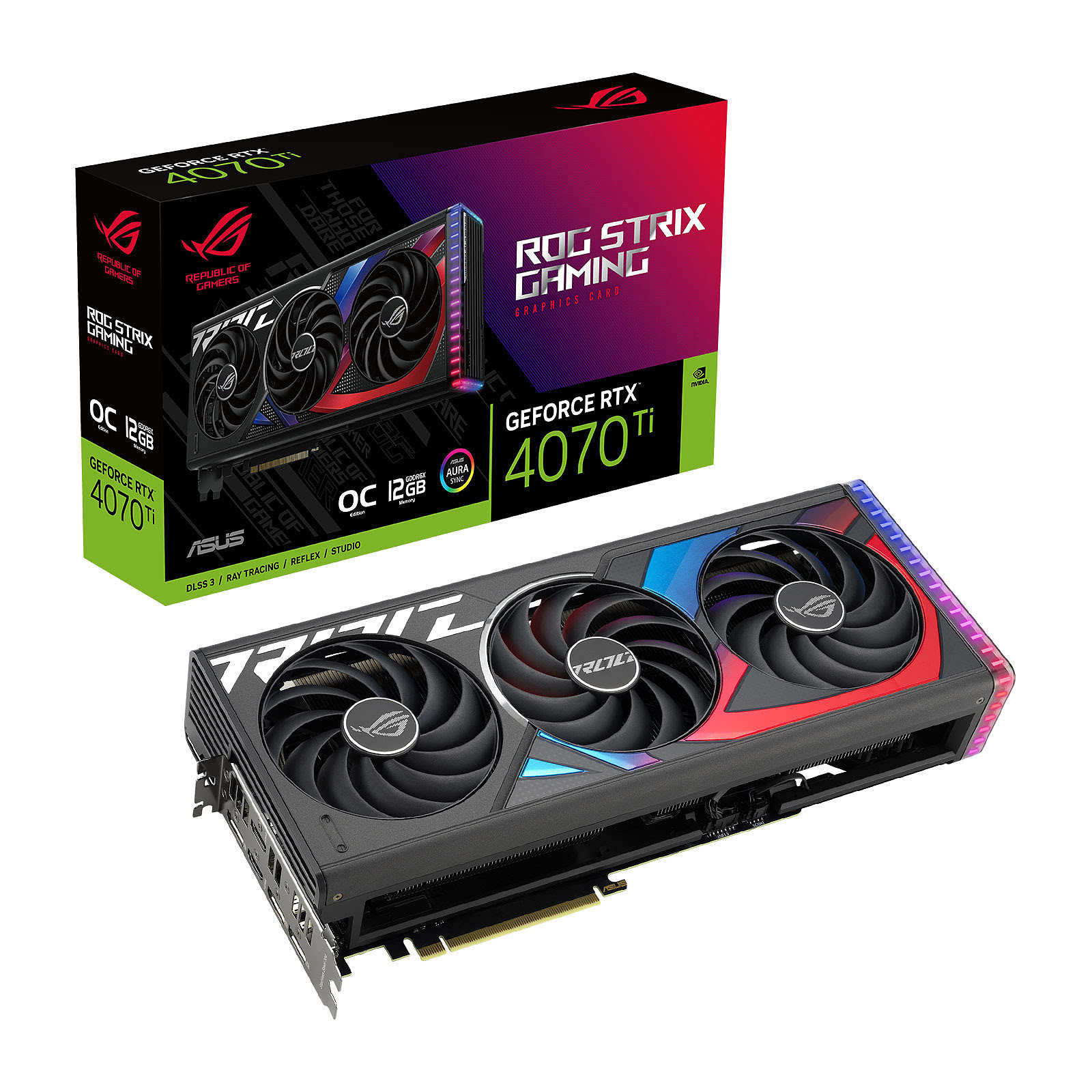 GeForce RTX 4070 Ti STRIX O12G GAMING - DLSS 3