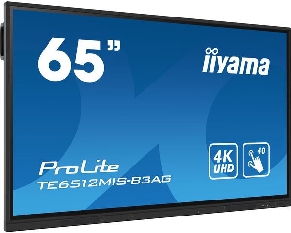 Iiyama ProLite TE6512MIS-B3AG (TE6512MIS-B3AG) - Achat / Vente Affichage collaboratif sur grosbill-pro.com - 0