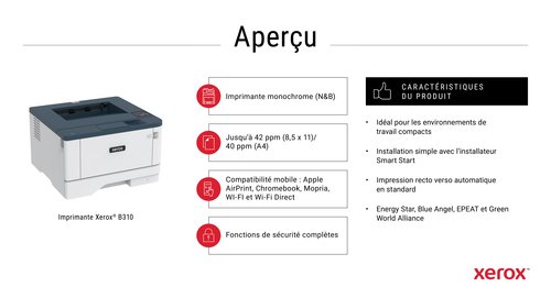  B310 MONO PRINTER (B310V_DNI) - Achat / Vente sur grosbill-pro.com - 11