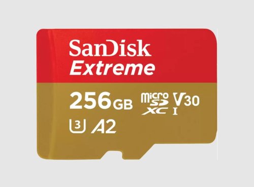 Grosbill Carte mémoire Sandisk Extreme microSDXC 256GB+SD 190MB/s