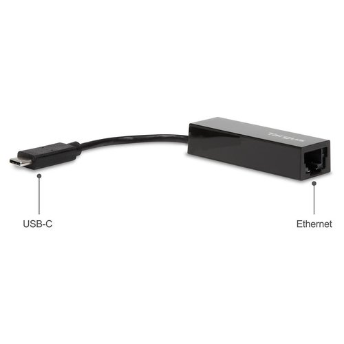 Targus USB-C to Gigabit Ethernet Adaptor - Achat / Vente sur grosbill-pro.com - 2