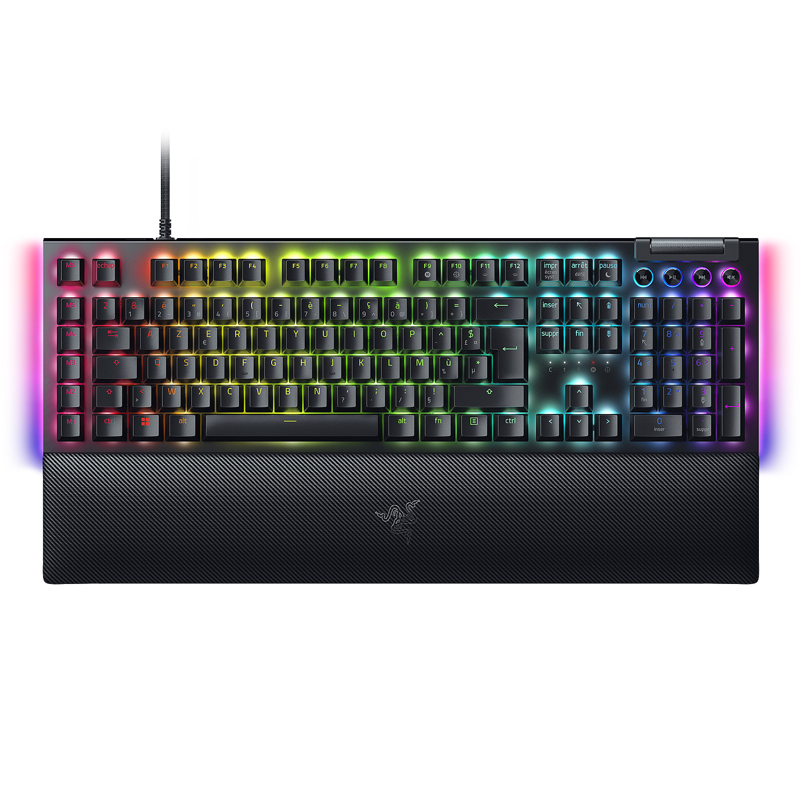 Grosbill Clavier PC Razer BlackWidow V4 (Green Switch)