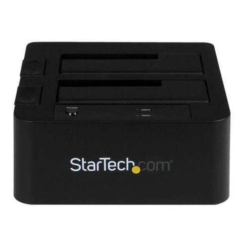 USB 3.0/eSATA Dual HDD/SSD Dock w/UASP - Achat / Vente sur grosbill-pro.com - 2