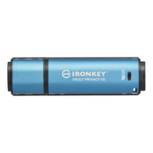 Kingston 16Go USB 3.2 Vault Privacy 50 - Clé USB Kingston - 0