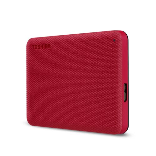 TOSHIBA Canvio Advance 4To 2.5p External Hard Drive USB 3.2 Gen1 Red - Achat / Vente sur grosbill-pro.com - 2