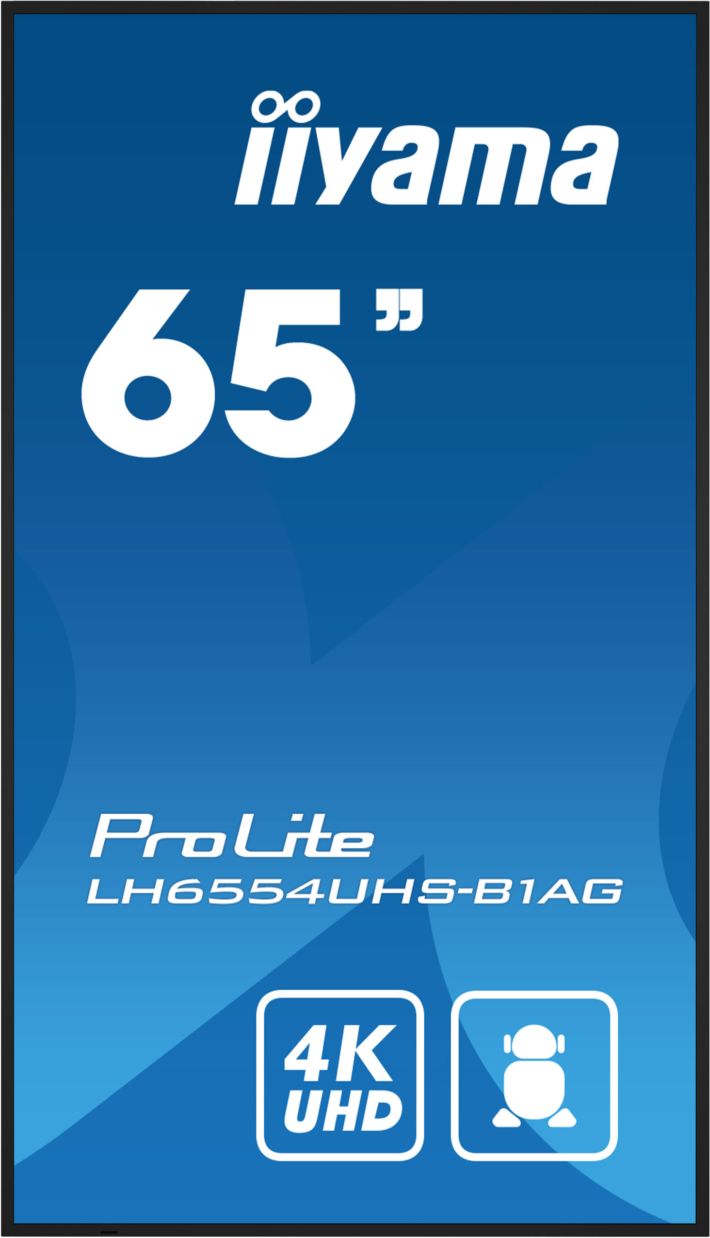 Iiyama LH6554UHS-B1AG (LH6554UHS-B1AG) - Achat / Vente Affichage dynamique sur grosbill-pro.com - 1