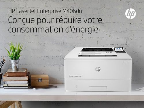 Imprimante HP  LaserJet Enterprise M406dn Printer   (3PZ15A#B19) - 8
