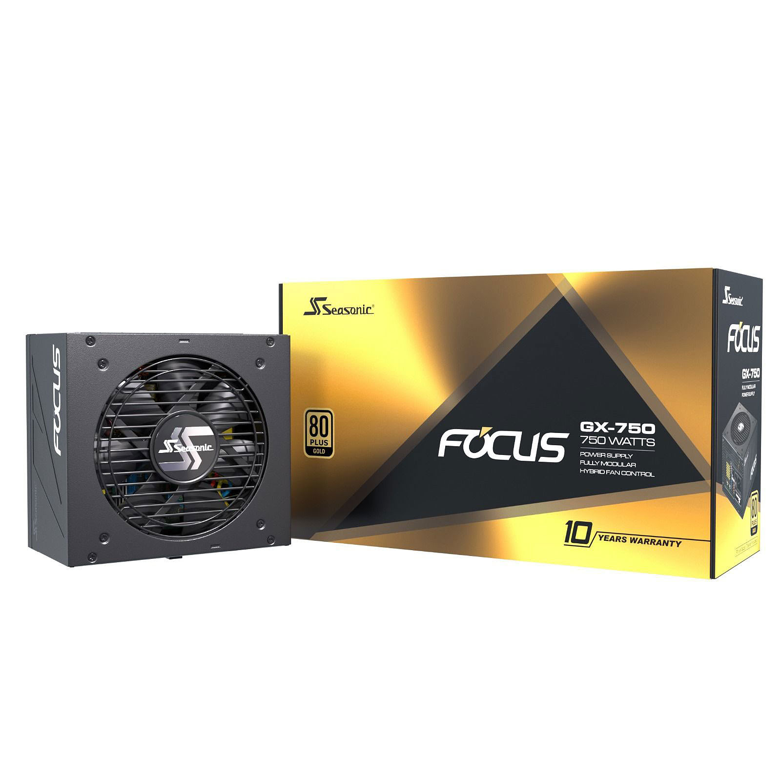 Seasonic FOCUS GX-750# (750W 80+ Gold Modulaire) - Alimentation - 1