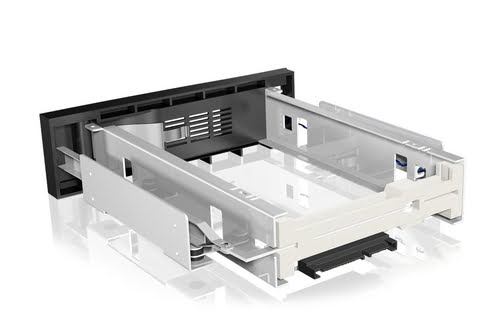 SATA 1&2 - IB-168SK-B Noir - Tiroir extractible - grosbill-pro.com - 1