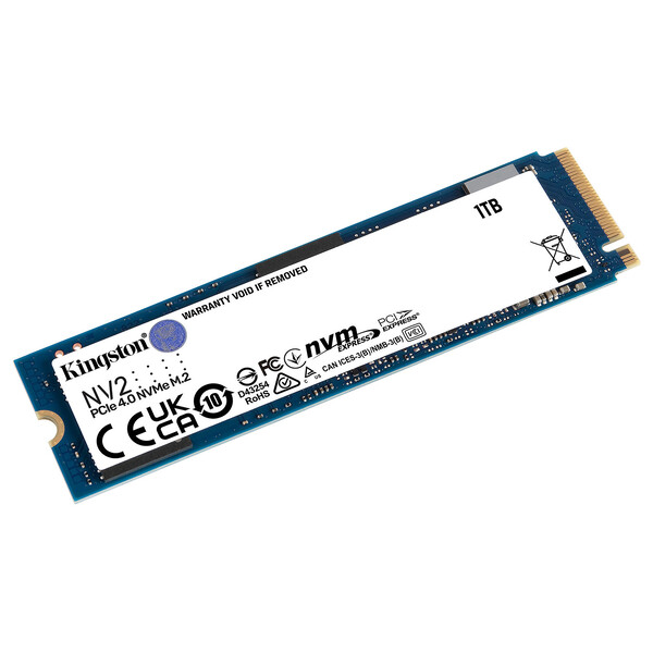 Grosbill Disque SSD Kingston 1To NV2 M.2 NVMe - SNV2S/1000G OEM