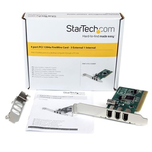 PCI vers 4 Ports FireWire 400 - Achat / Vente sur grosbill-pro.com - 4