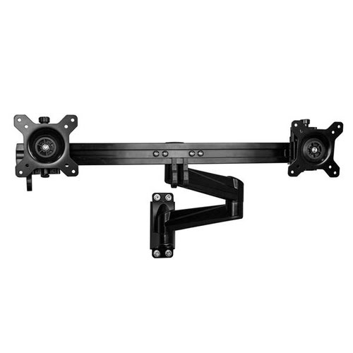 Wall Mount Dual Monitor Arm - Steel - Achat / Vente sur grosbill-pro.com - 3