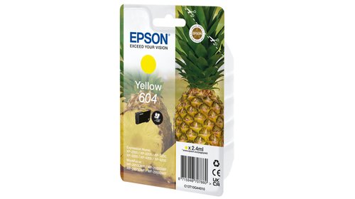 Cartouche Jaune 604 pour imprimante Jet d'encre Epson - 1