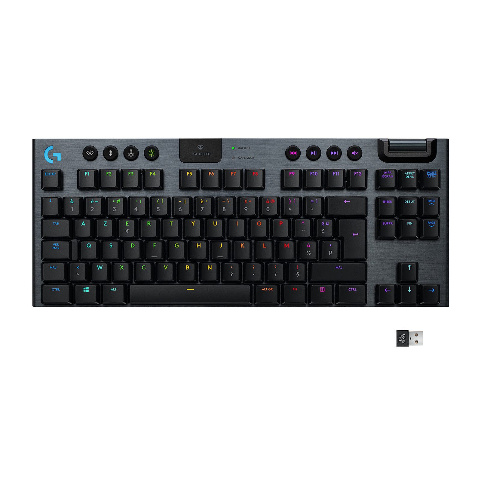 Logitech G915 TKL Lightspeed - Clavier PC Logitech - grosbill-pro.com - 0