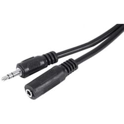 Rallonge M/F Jack 3.5 3m - Connectique TV/Hifi/Video - grosbill-pro.com - 0